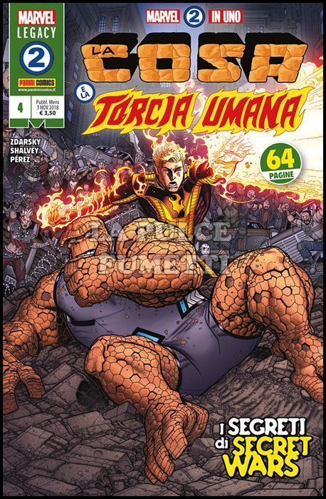 FANTASTICI QUATTRO #   384 - MARVEL 2-IN-UNO 4 - MARVEL LEGACY